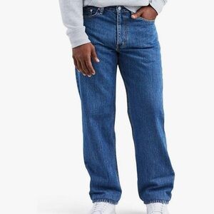 NEW Levi's 550 Blue Relaxed Fit Jeans 46X29 Denim